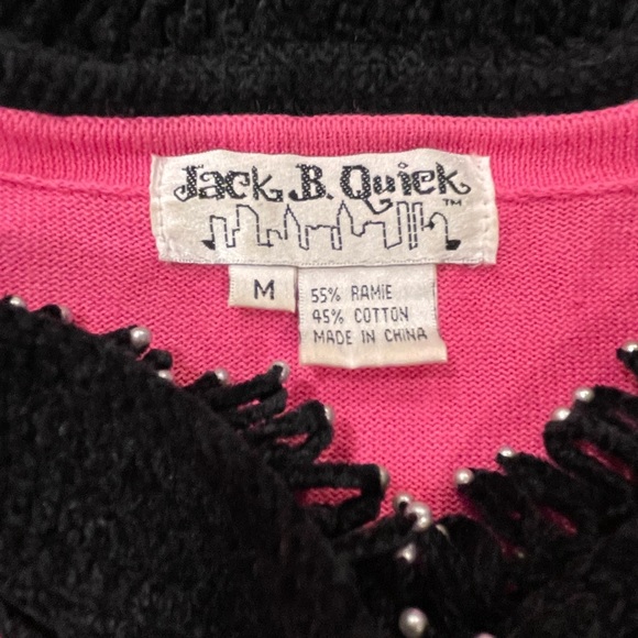 Vintage 80’s BOUTIQUE Sweater: Women’s Medium: Retro Fashion: Cardigan: Teen Bop - Picture 2 of 5